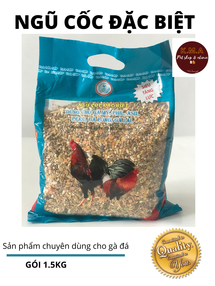 Ngũ cốc đặc biệt dành cho gà đá - gói 1.5kg