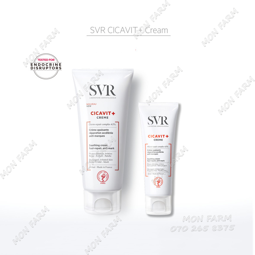 Kem dưỡng ẩm phục hồi cho da tổn thương svr cicavit + cream
