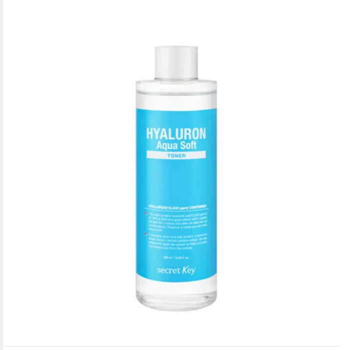 NƯỚC HOA HỒNG SECRET KEY HYALURON AQUA SOFT TONER 500ML