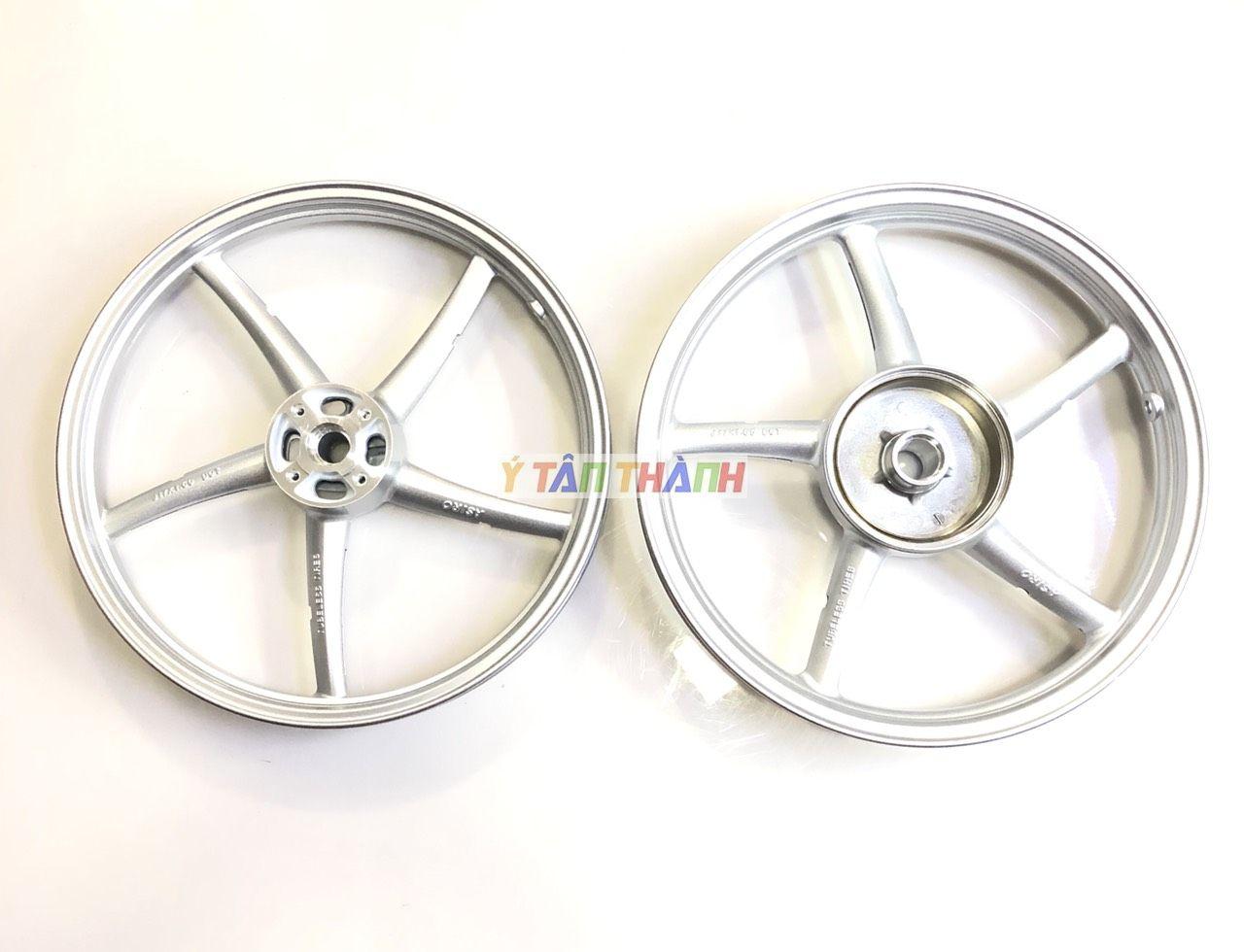 Mâm 5 Cây Gắn Sirius,wave màu bạc