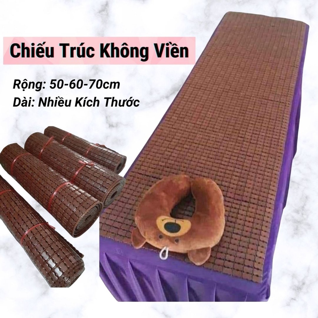 Chiếu trúc trải giường spa rộng 58cm, chiều dài nhiều kích cỡ