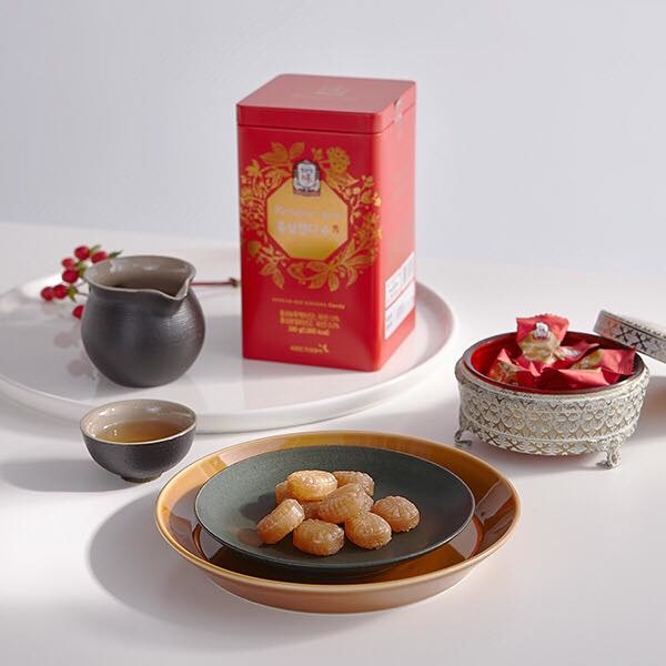 Kẹo hồng sâm hàn quốc cao cấp kgc cheong kwan jang - ginseng candy 240g