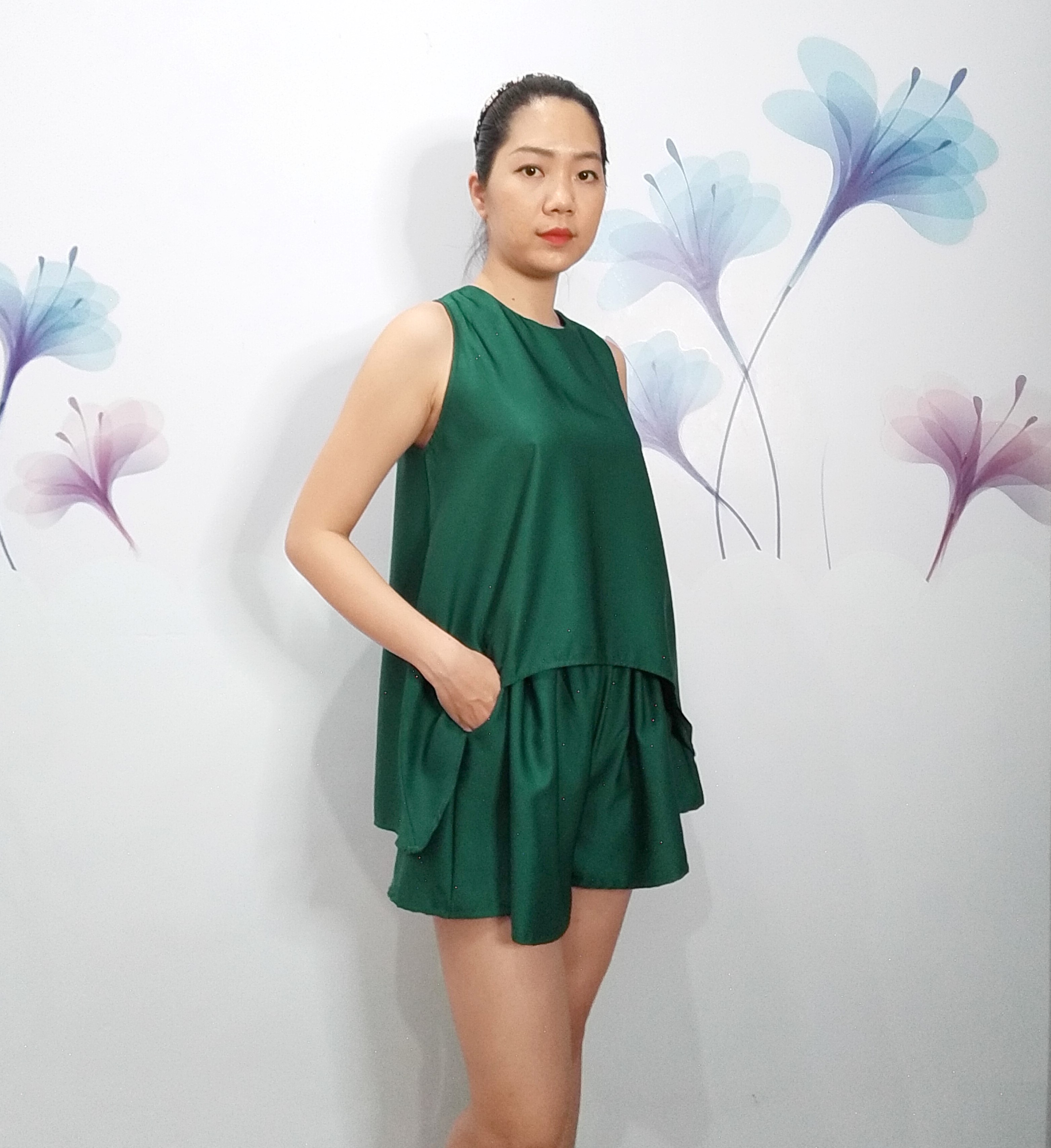 Set đồ bộ nữ phom 45kg đến 60kg vải trượt thái siêu đẹp dày dặn, mịn, chuẩn phom