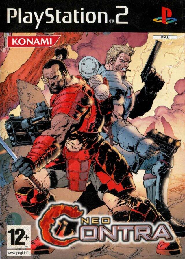 Game ps2 neo contra