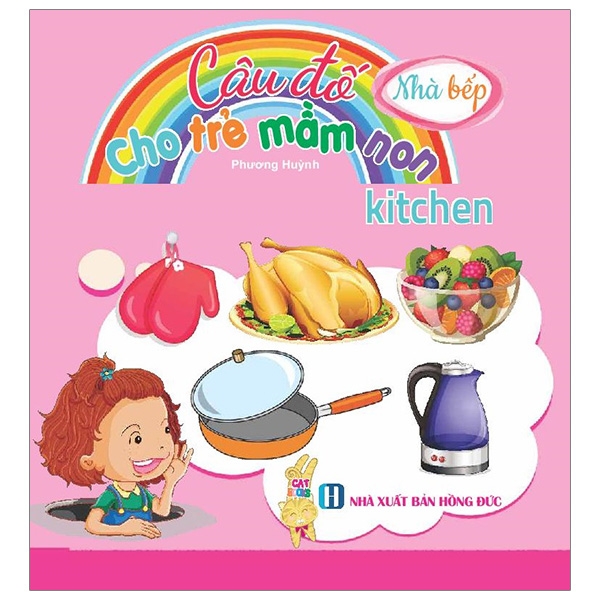 Fahasa - câu đố cho trẻ mầm non - nhà bếp - kitchen