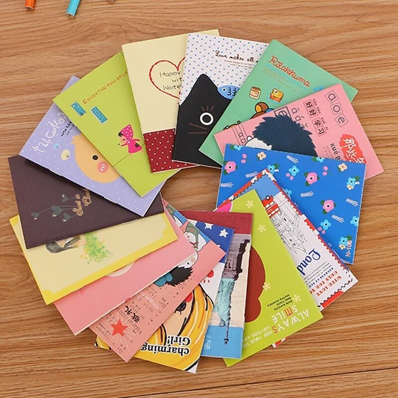 Sổ tay mini sổ note mẫu ngẫu nhiên họa tiết dễ thương - S0
