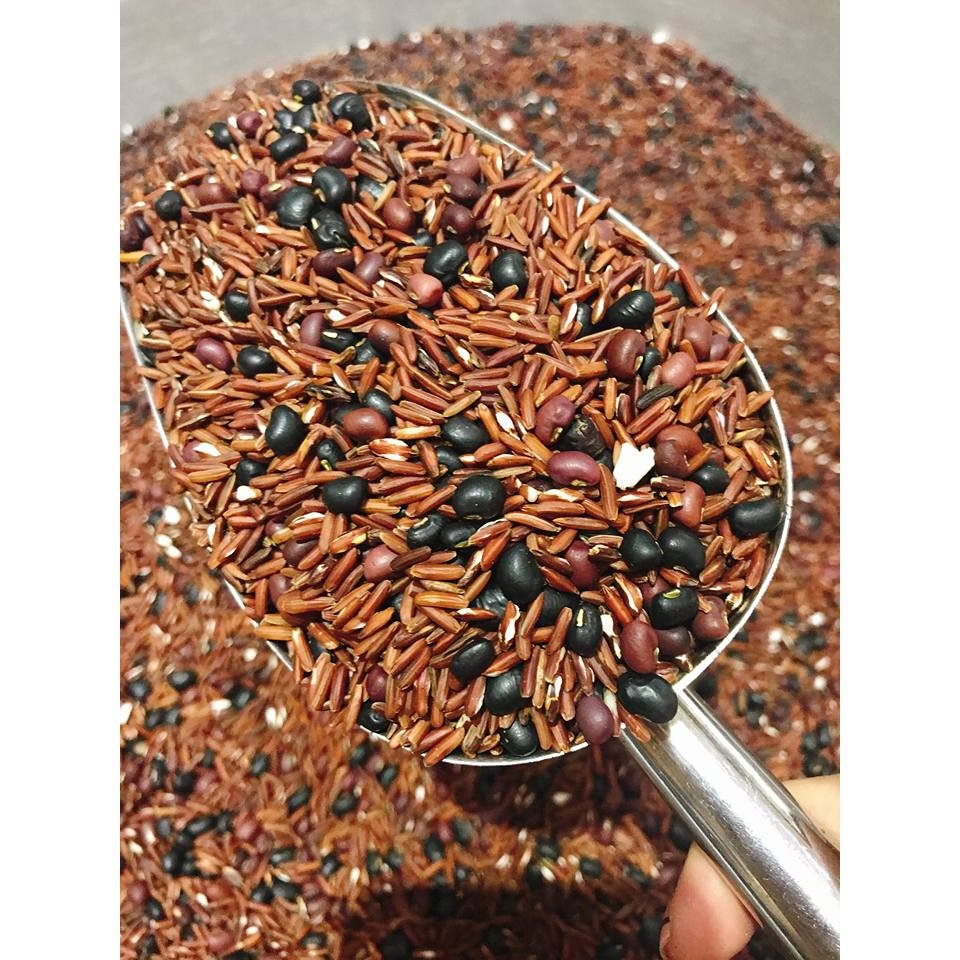 HOT SALE 1Kg trà gạo lứt đậu đen đậu đỏ giải nhiệt