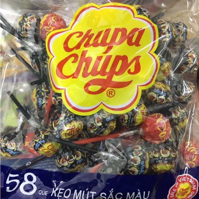 10 Cây Kẹo Mút Chupa Chups Sắc Màu