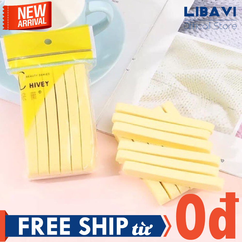 Gói 12 miếng bông nở rửa mặt bọt biển dạng nén DSBR spa loại 1 - Miếng mút rửa mặt bọt biển dạng nén