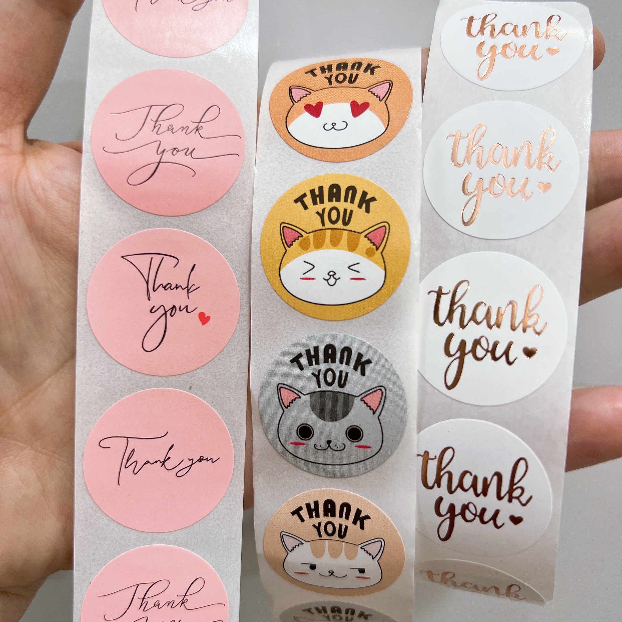 Combo 20 miếng dán Thank You