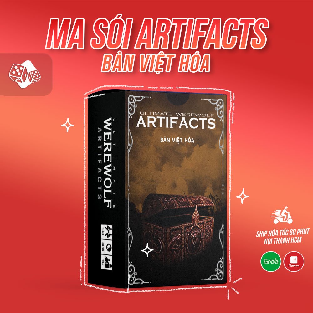 Ma sói artifacts - ma sói cổ vật chơi kèm cùng ma sói ultimate