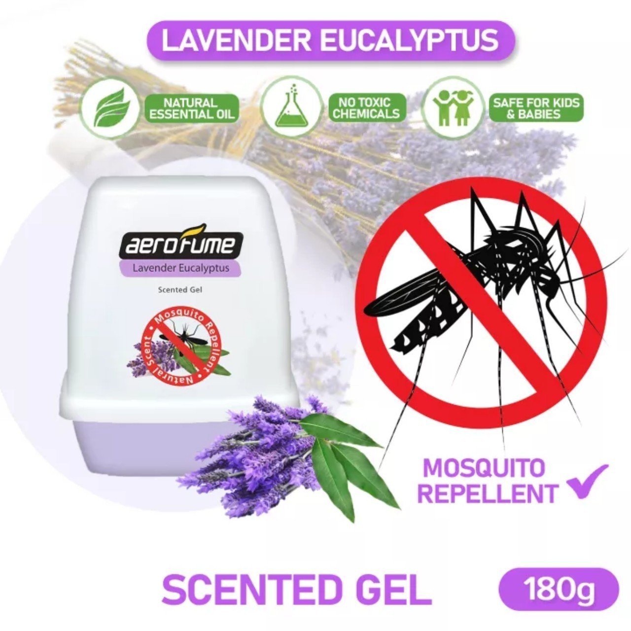 AEROFUME - Combo 6 Sáp thơm hương Lavender
