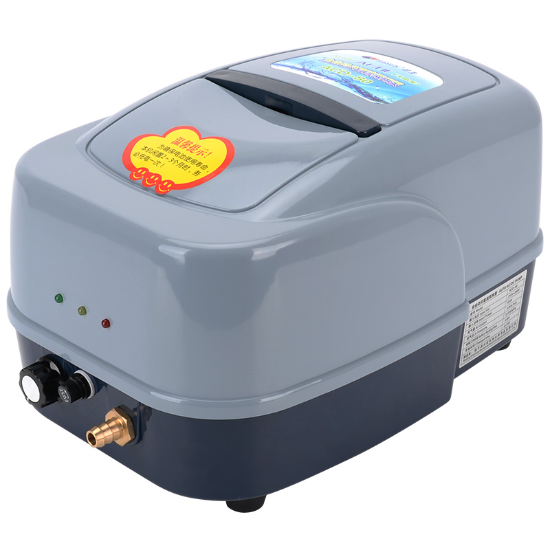 Máy sủi khí oxy tích điện cho hồ cá koi resun acd 80, acd130