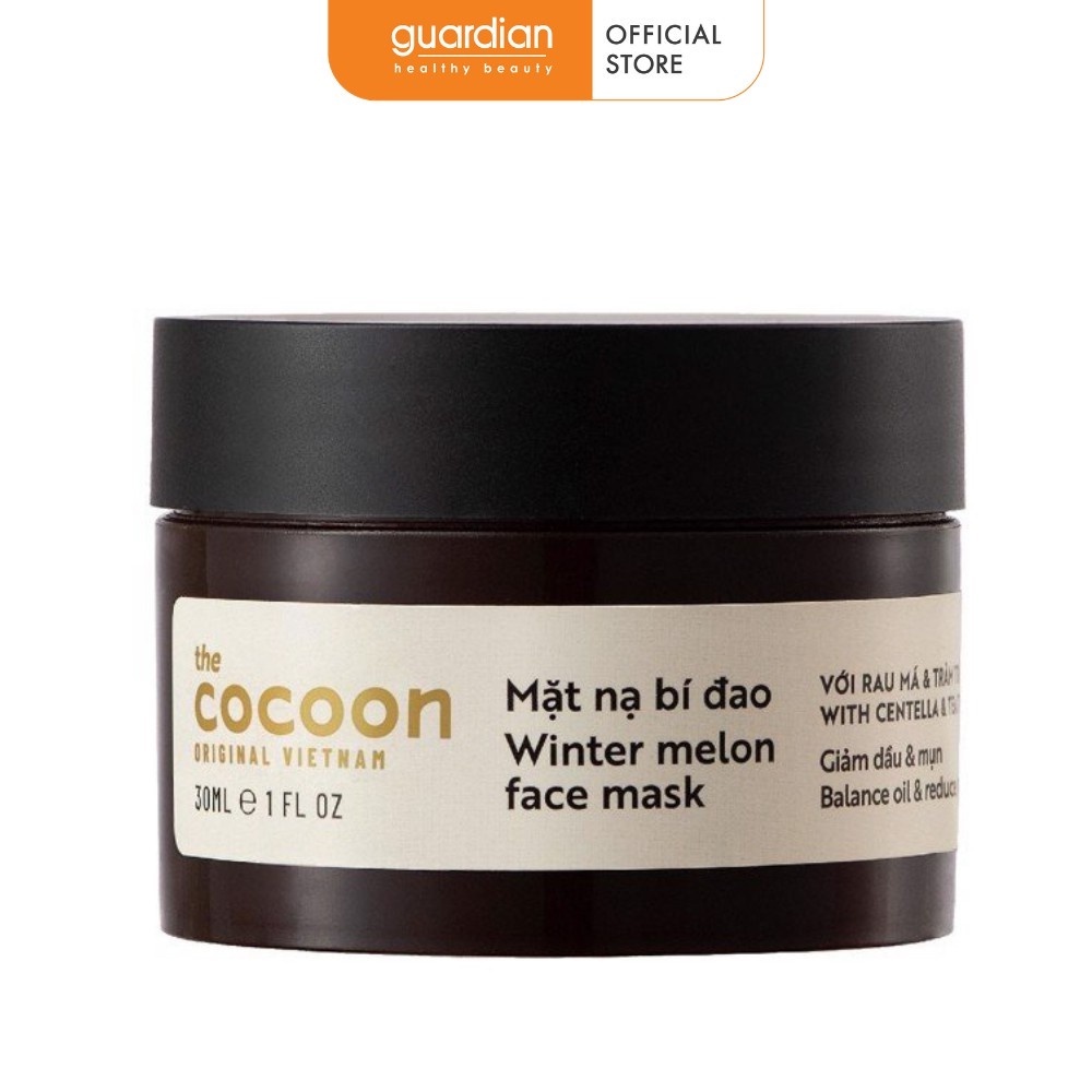  Mặt Nạ Bí Đao Giảm Dầu và Mụn Cocoon 30Ml 