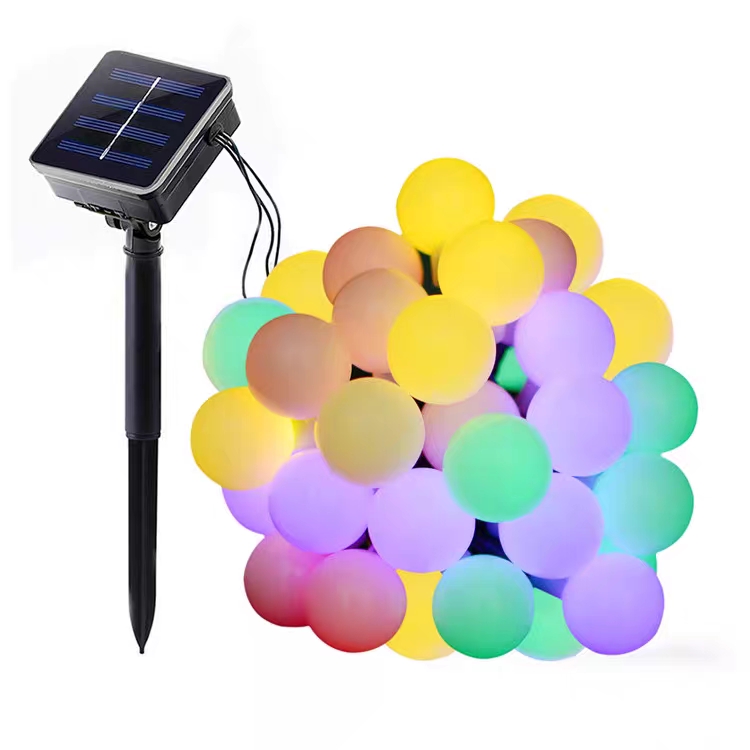 Đèn Năng Lượng Mặt Trời Hàng Đầu Chuỗi Đèn Nhiều Màu Đèn Flash Đèn Dây Đèn Ngôi Sao Ngoài Trời Trang Trí Sân Vườn Ban Công Trang Trí Với Giáng Sinh Đèn Kỳ Nghỉ Đèn Áp Suất Thấp Bóng Nhỏ Bóng Tròn