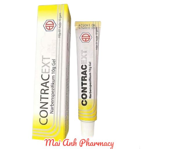 Gel bôi mờ sẹo Contracext hỗ trợ làm mờ thâm sẹo, kể cả sẹo lâu năm