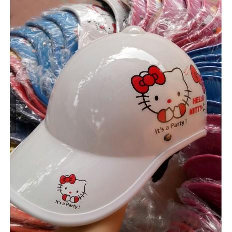 Nón bảo hiểm helo kitty thời trang nhiều màu lựa chọn