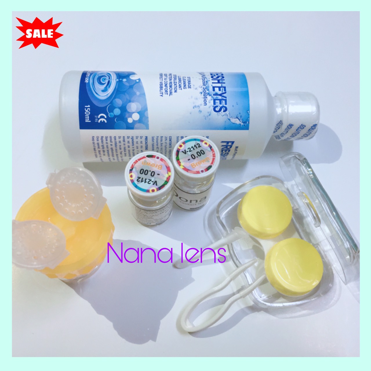 Combo lens lens sử dụng 1 năm được chọn mẫu đủ màu + đủ size
