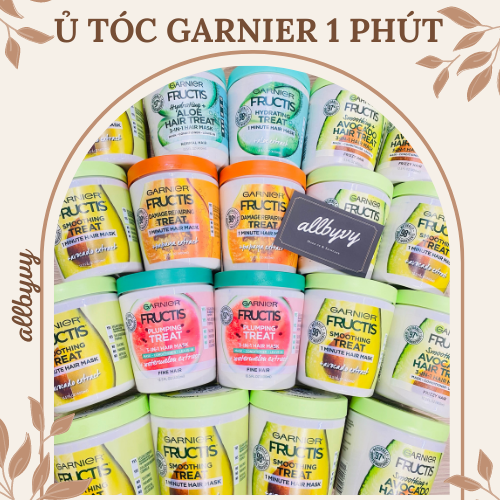 Allbyvy | ủ tóc 1 phút garnier fructis 400ml