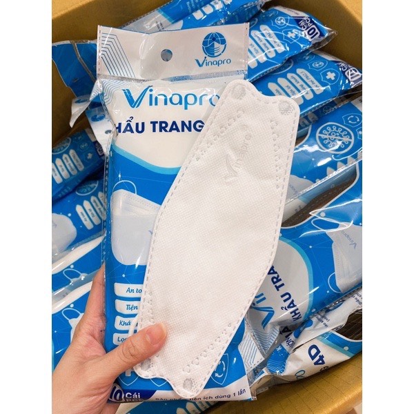 Một túi / 10 chiếc khẩu trang 4d kf94 mask hàng cty dành cho người lớn