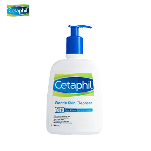 Cetaphil Sữa Tắm - Rửa Mặt Dịu Nhẹ Cho Mọi Loại Da Gentle Skin Cleanser 500ml