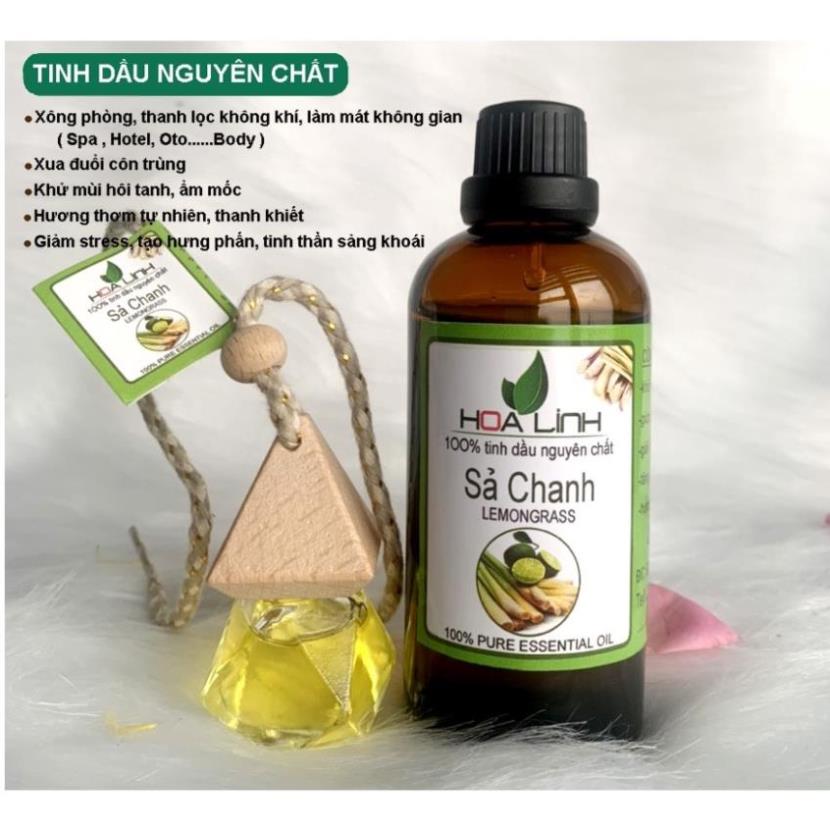 Tinh dầu sả chanh thơm lừng -chai 100ml