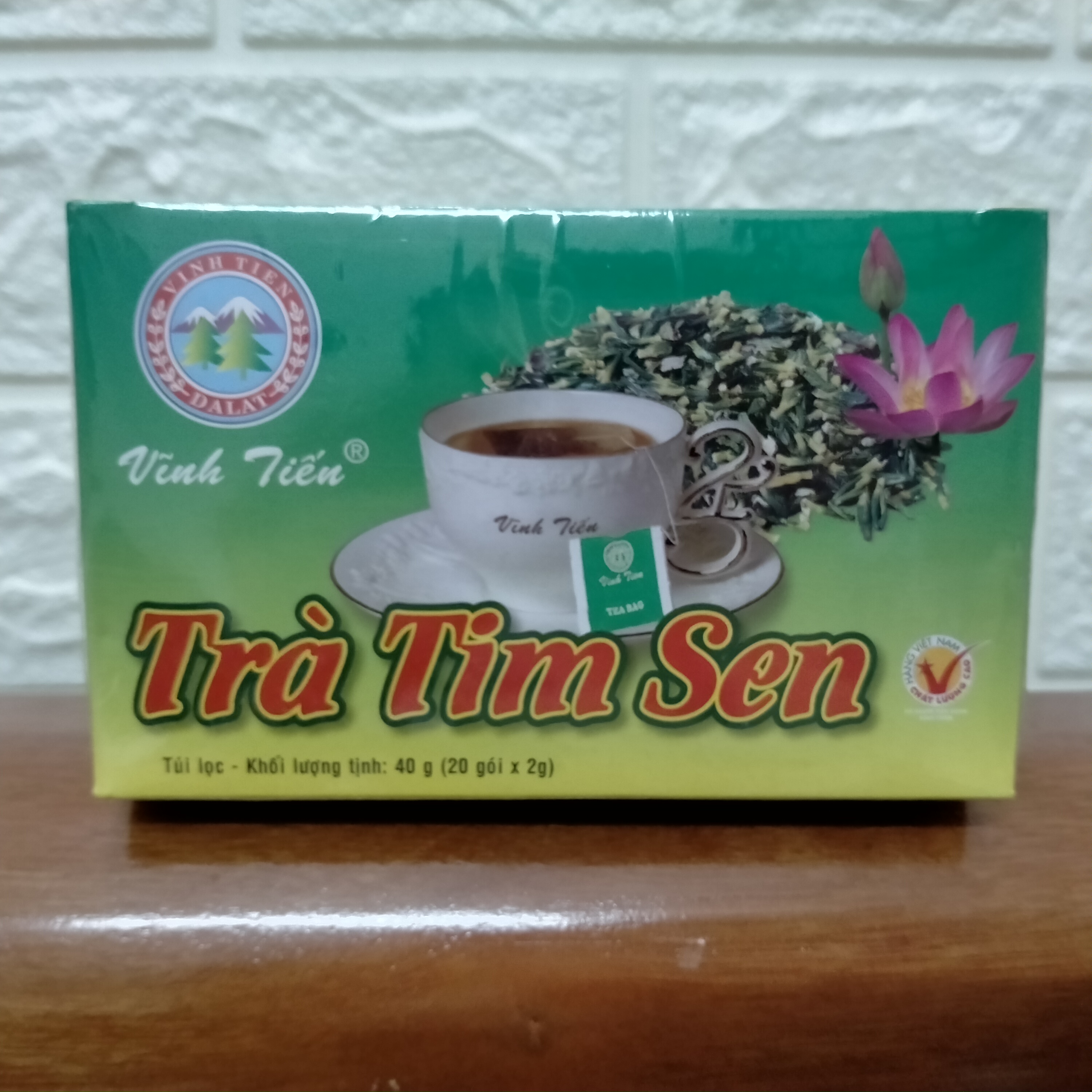 Trà tim sen vĩnh tiến