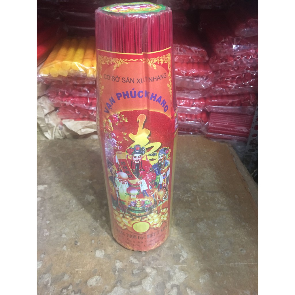 [HCM]Nhang Thường 500 Cây Cao 3 Tất Vạn Phúc Khang ( cao thật 28 cm )