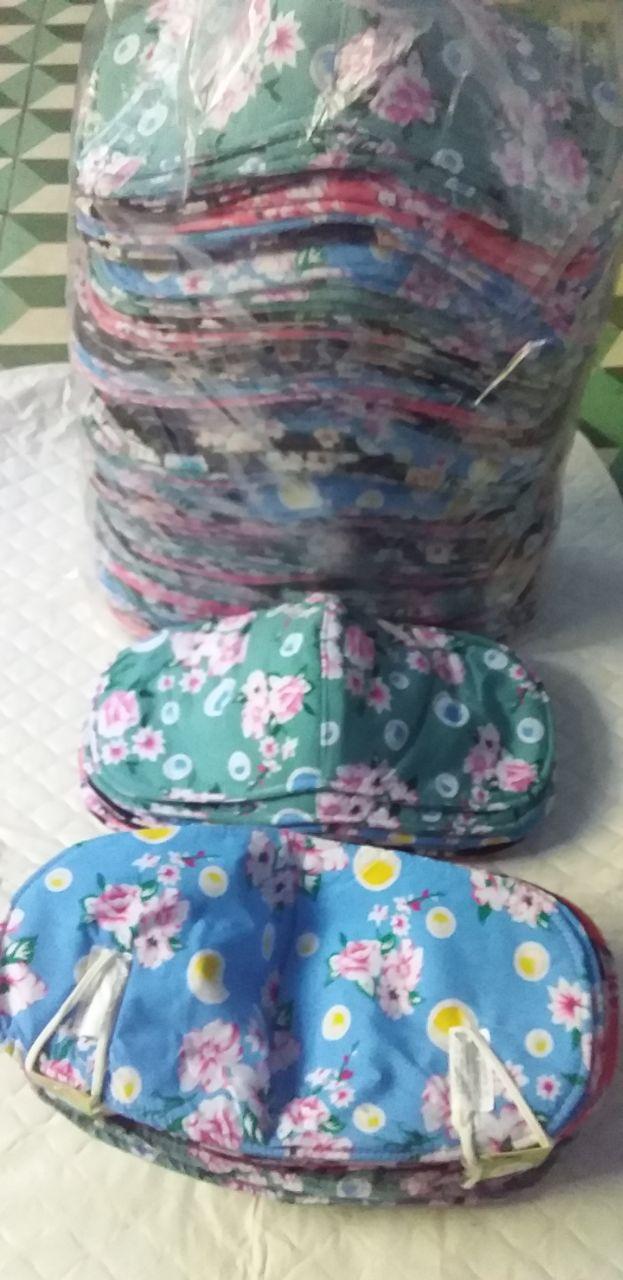 Sỉ 10 cái khẩu trang Vải nữ chùm lớn - BidoShop - 2 mặt vải kate, ngăn bụi, chống năng hiệu quả