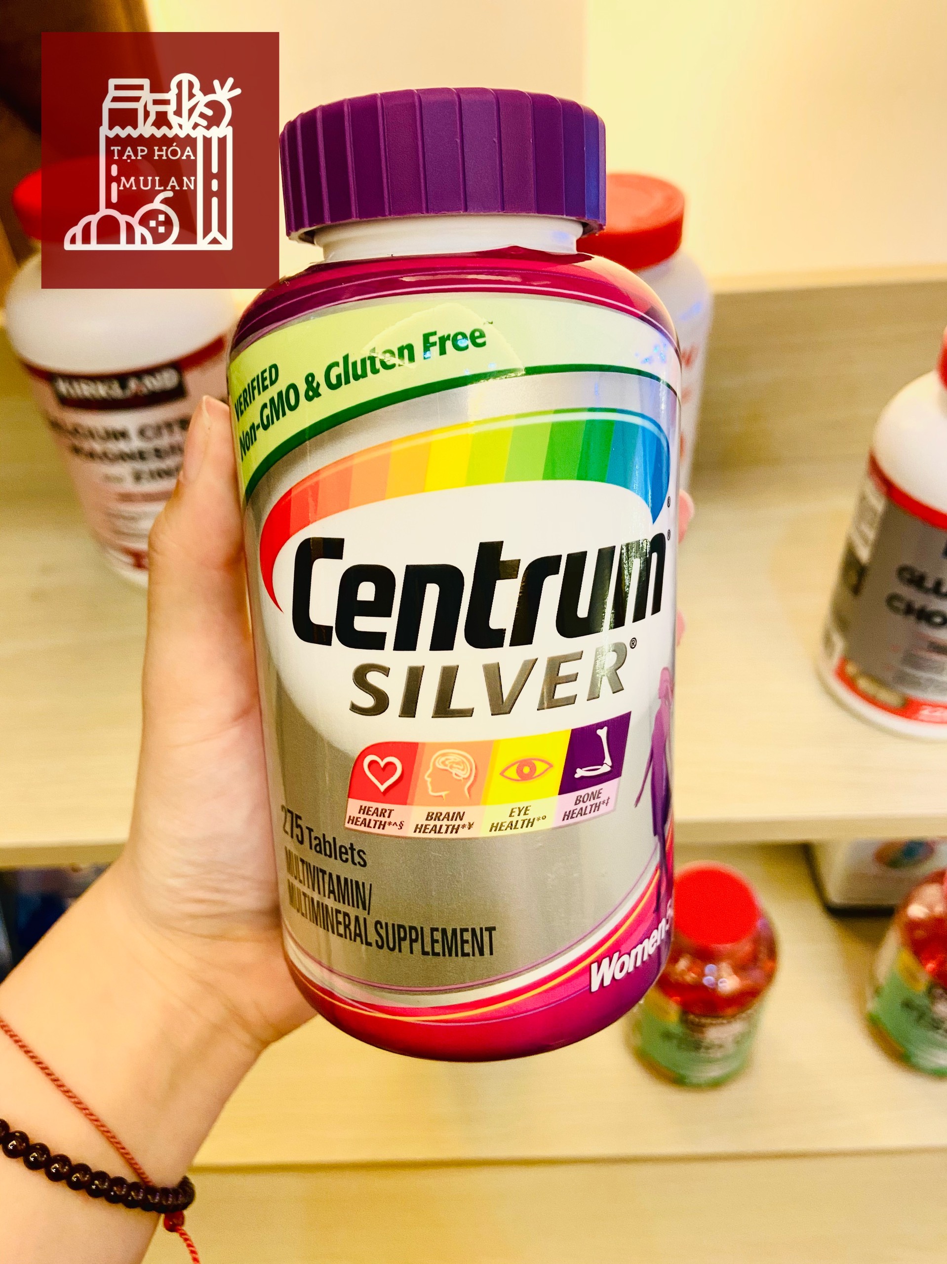 Vitamin tổng hợp centrum silver dành cho nữ trên 50+