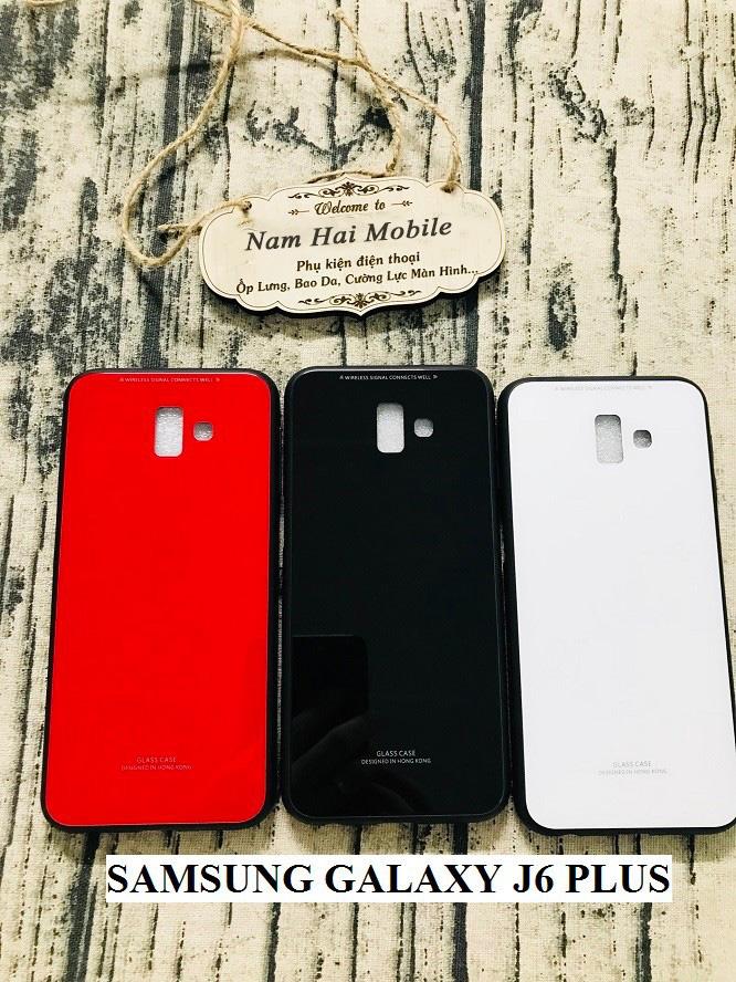Ốp lưng Kính Samsung Galaxy J6 Plus