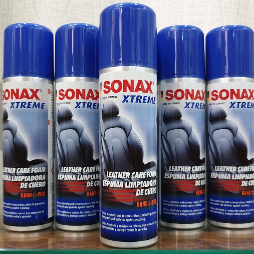[HCM]Làm Sạch Và Bảo Dưỡng Da Cao Cấp Sonax Xtreme Leather Care Foam 250Ml