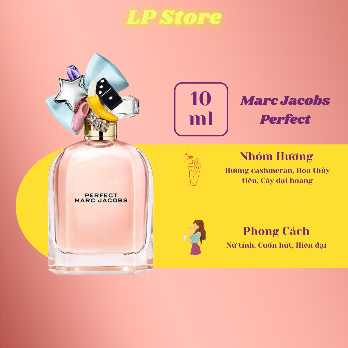 Mẫu nước hoa Marc Jacobs Perfect 10ml