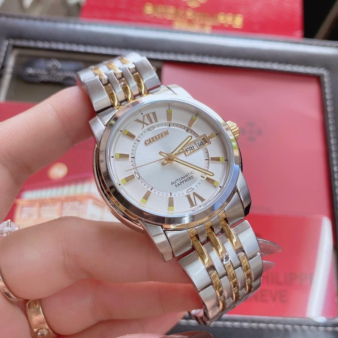 Đồng Hồ Nam Citizen Automatic Máy nhật