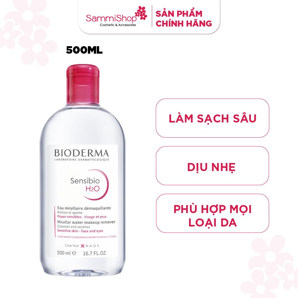 Bioderma Nước tẩy trang Sensibio H2O