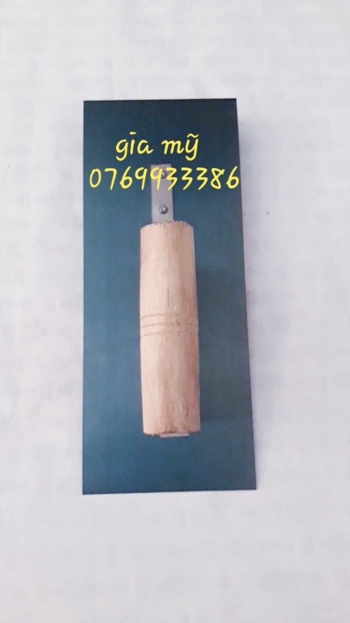 Bay trét thép cán gỗ.11x28cm chuyên xây dựng.xây tô.-gia mỹ