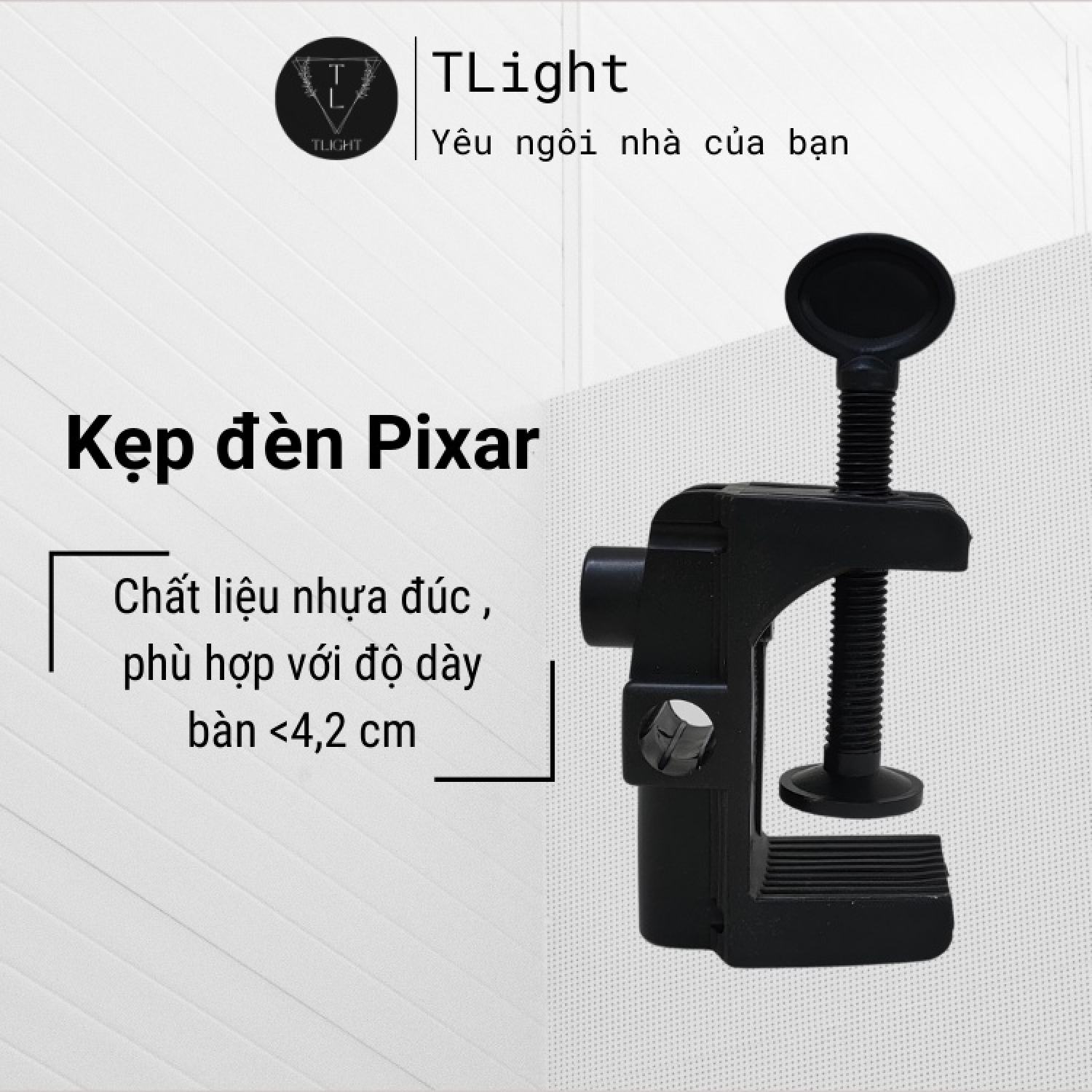Kẹp đèn pixar