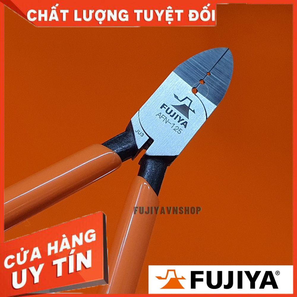 Kìm cắt kèm tuốt dây nhỏ fujiya afn-125 5"/125mm nhật bản