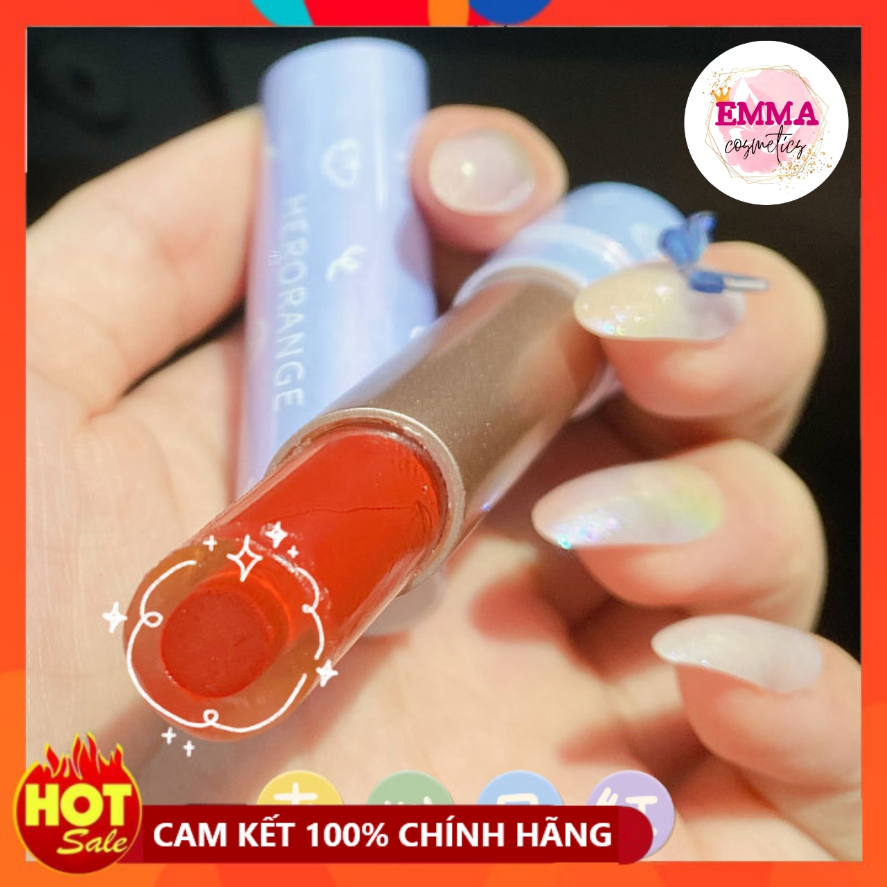 Son dưỡng herorange có màu