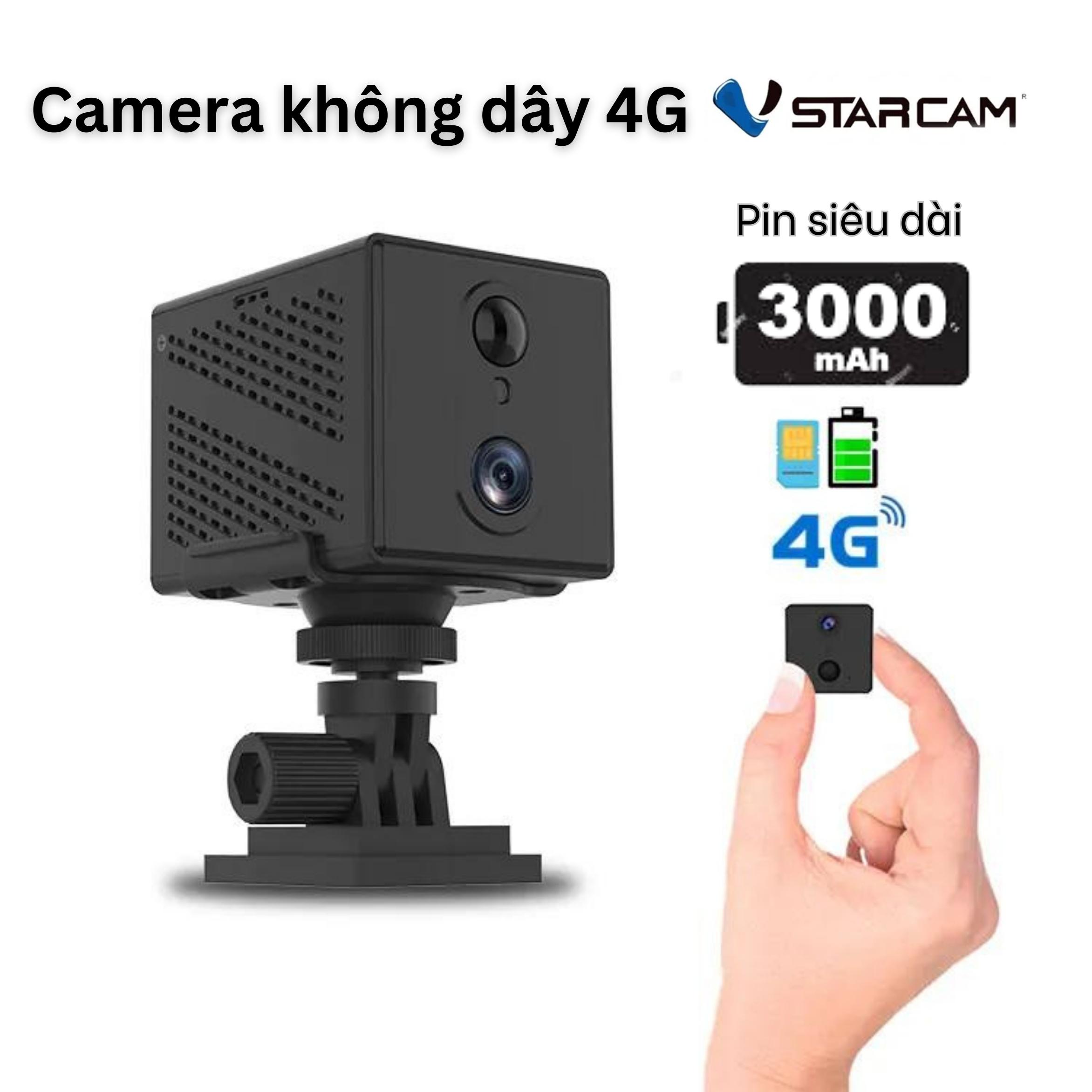 Vstarcam CB75 High quality wireless 4g 3000mAh battery camera mini PIR