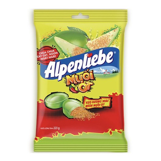 Kẹo Alpenliebe Hương Xoài Non Nhân Muối Ớt 203gr / 84gr - NHI.TNL / TIEMNHACHUN / TIEMNHACHUN