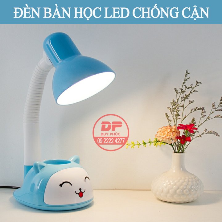 ĐÈN BÀN LED CHỐNG CẬN - CHỐNG CHÓI , TẶNG KÈM BÓNG ĐÈN LED 5W