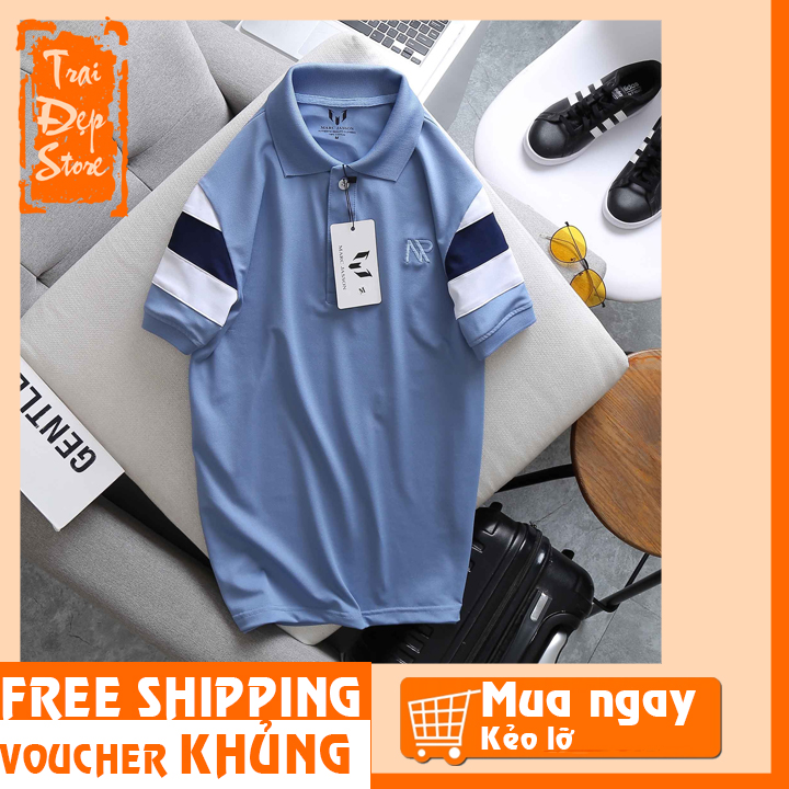Áo thun nam cổ bẻ Marc reno – thời trang nam – trai đẹp store