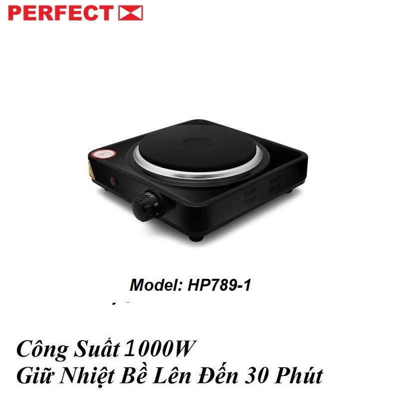 Bếp Điện Mini Mâm Nhiệt Perfect USA - Thay Thế Bếp Ga - Bảo Hành 12 Tháng