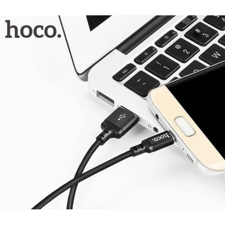Cáp sạc nhanh micro usb 1.7a hoco x14 dài 2m - dành cho điện thoại android