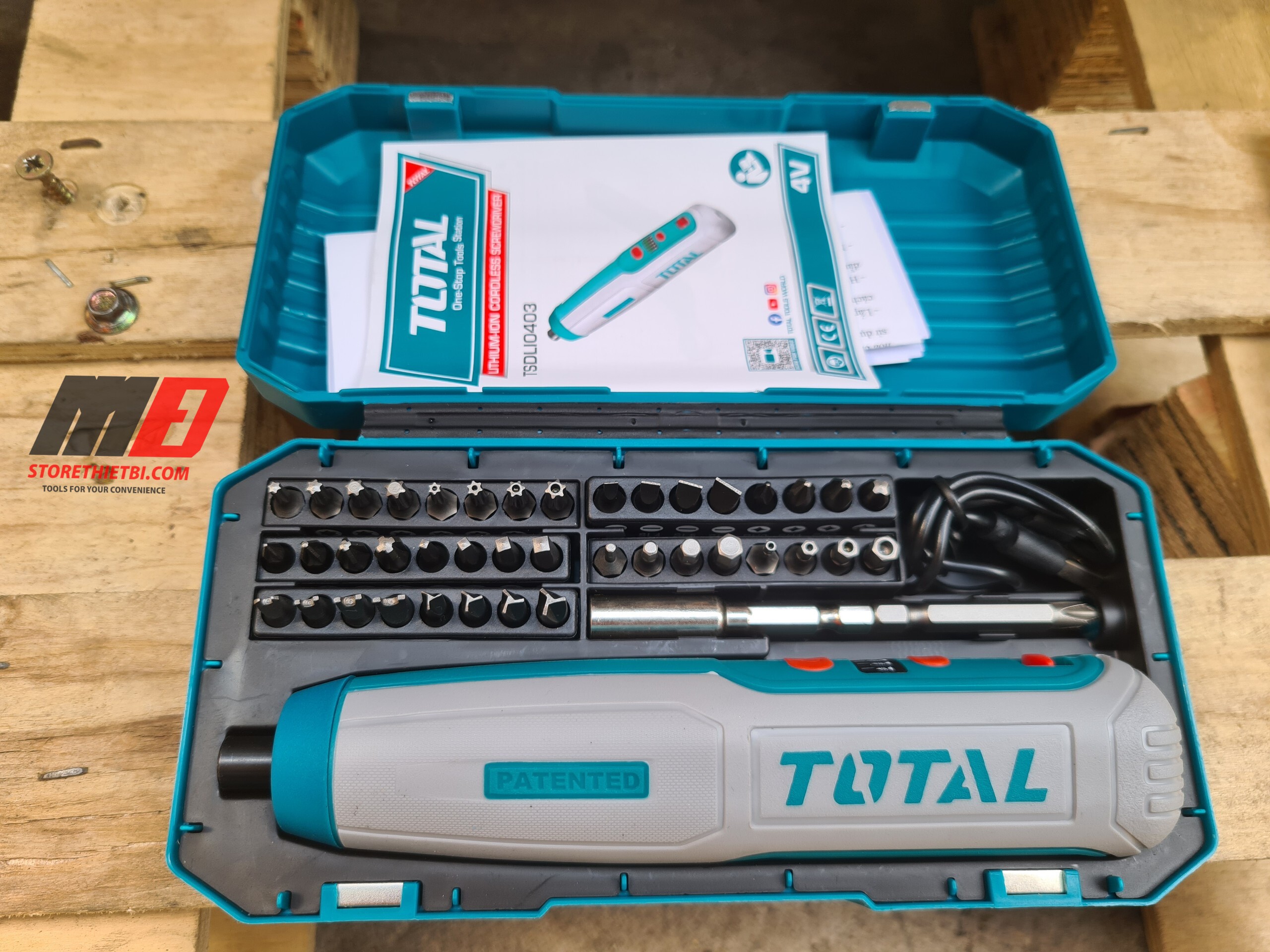 Tsdli0403 máy siết vít dùng pin 4v total