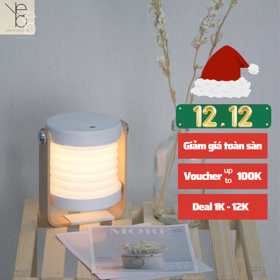 Đèn đọc sách cảm ứng đa năng thông minh, pin sạc tích điện, dùng làm đèn bàn làm việc, để giường, phòng ngủ, mã ds1