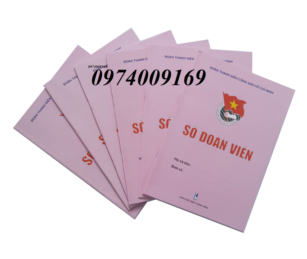 Combo 20 sổ đoàn viên thanh niên mẫu mới