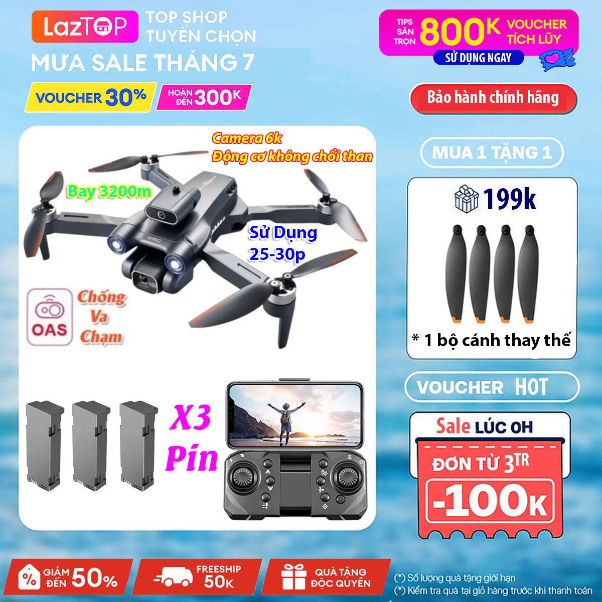 Máy Bay Điều Khiển Từ Xa Flycam S1s Pro Drone Mini Flycam mini Máy bay điều khiển từ xa 4 cánh có camera Máy bay không người lái Đồ chơi trẻ em