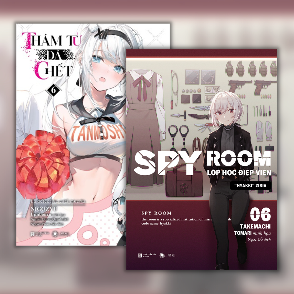 Combo - thám tử đã chết x spy room - tập 6